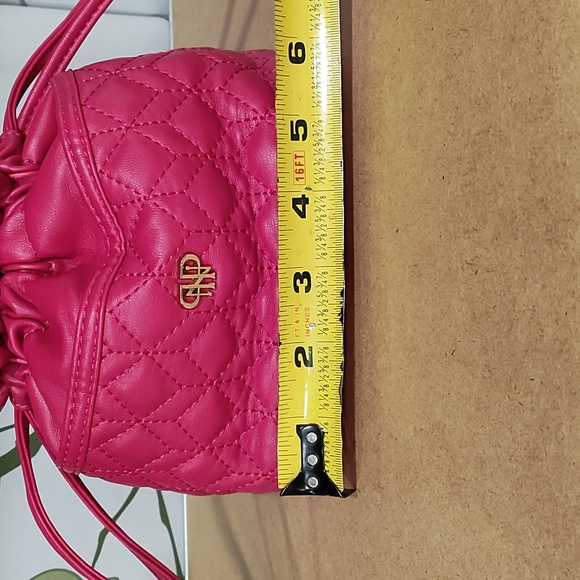 PurseN Fuchsia Quilted Mini Jewelry Travel Bag - Picture 7 of 8